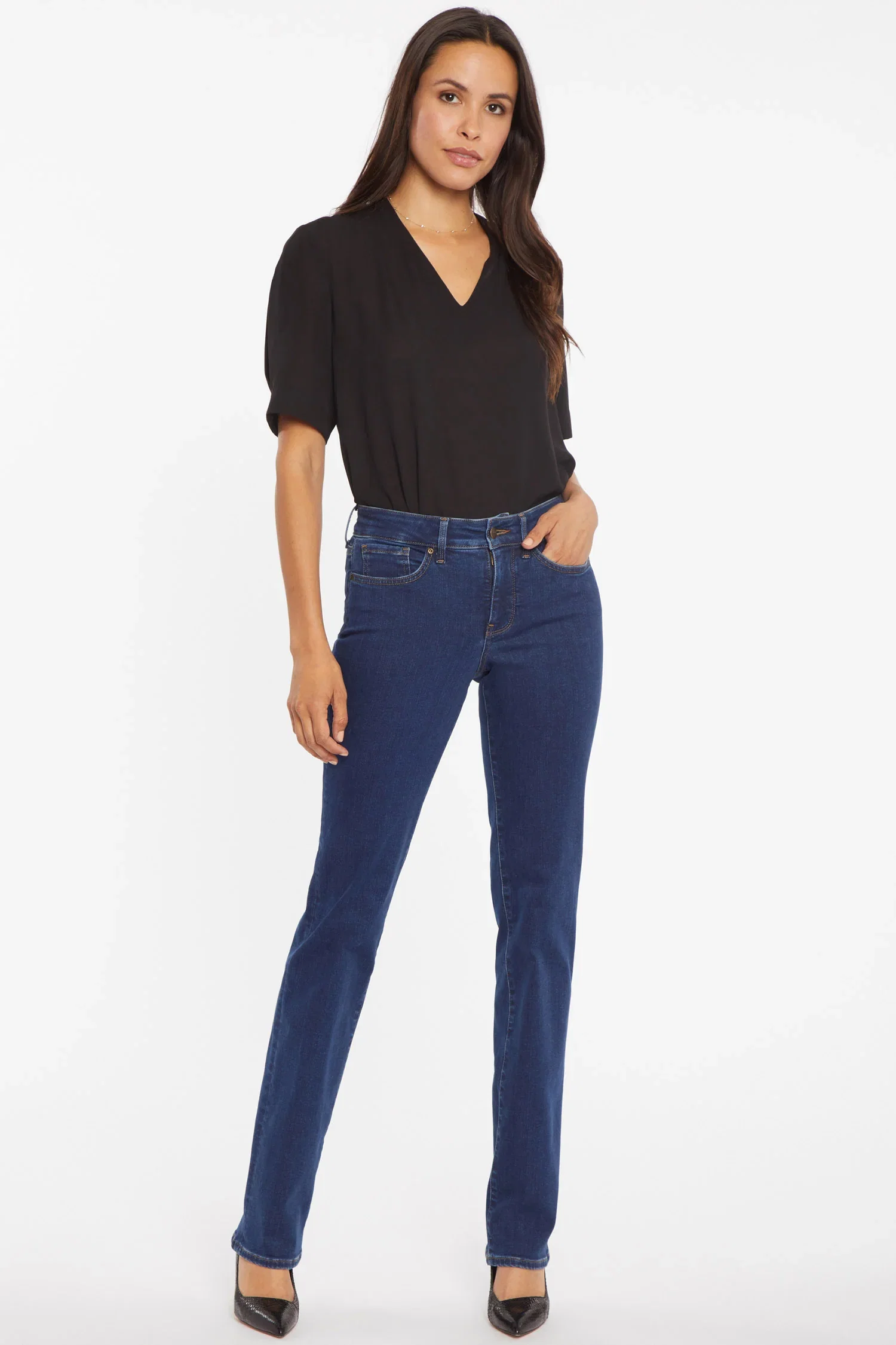 Image of Marilyn Straight Jeans - Quinn