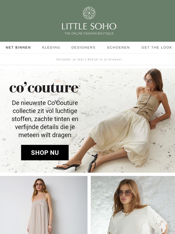 Hot new drop: Co'couture 😍