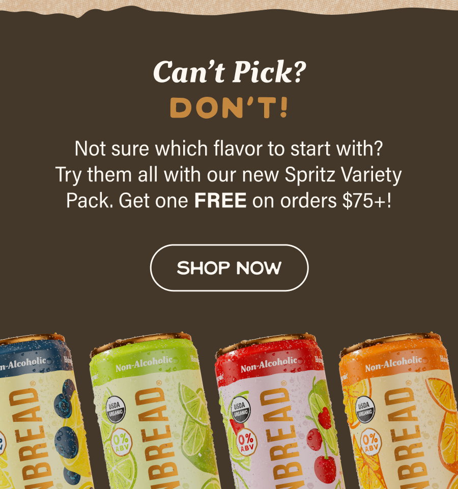 Can't Pick? Don't! Free Spritz Variety Pack on $75+