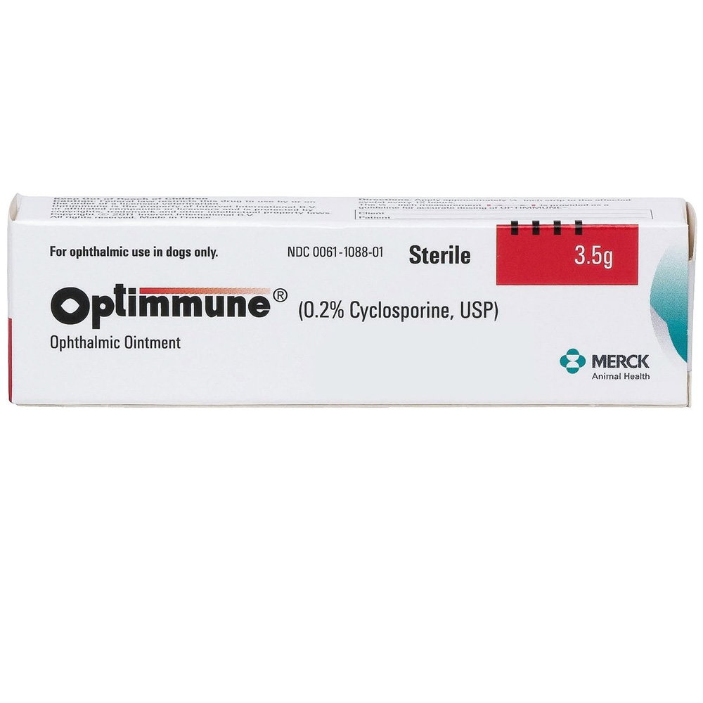 Image of Optimmune Ophthalmic Ointment - 1 Pack