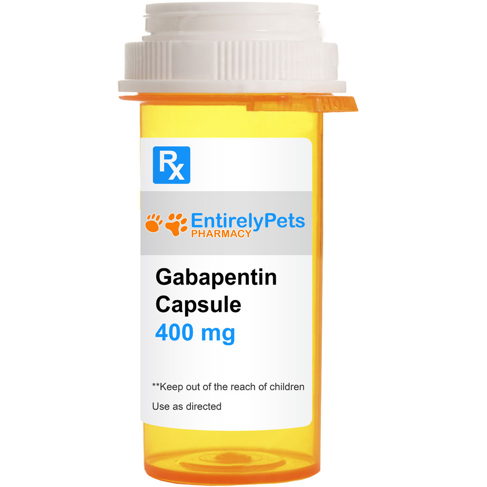 Image of Gabapentin 400-mg Capsules for Dogs, Cats & Horses, 100 capsules