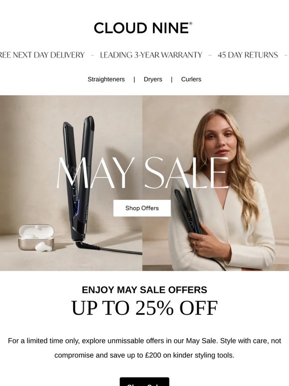 Your May Sale Offers Have Arrived
