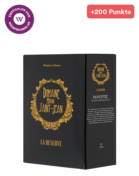 Moulin Saint-Jean La Réserve Bag-in-Box - 3,0 L 2024