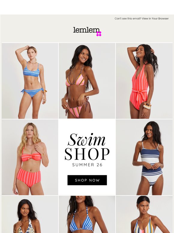 The Summer 26 Swim Shop