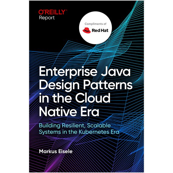 Book cover: Enterprise Java Design Patterns in the Cloud Native Era