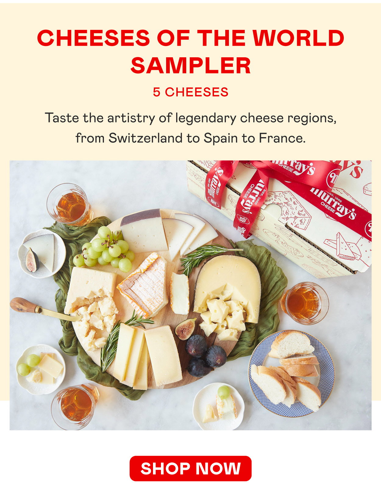 Cheeses of the World Sampler