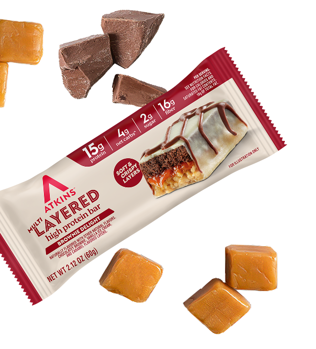 Brownie Delight Layered High Protein Bar