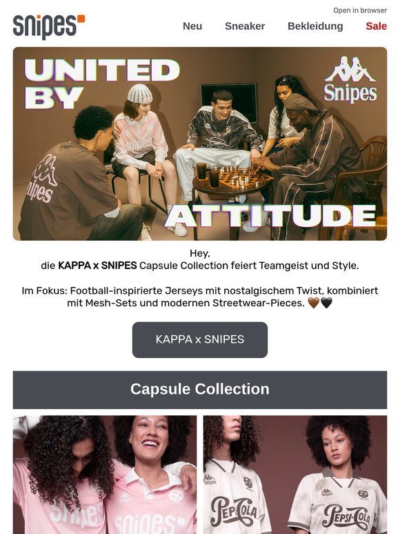 KAPPA x SNIPES 💥