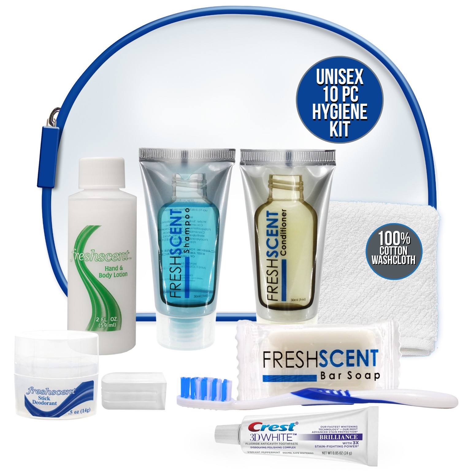 Unisex Hygiene Kits - 10 Pieces