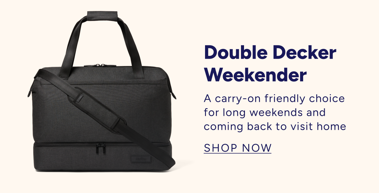 Double Decker Weekender 45L