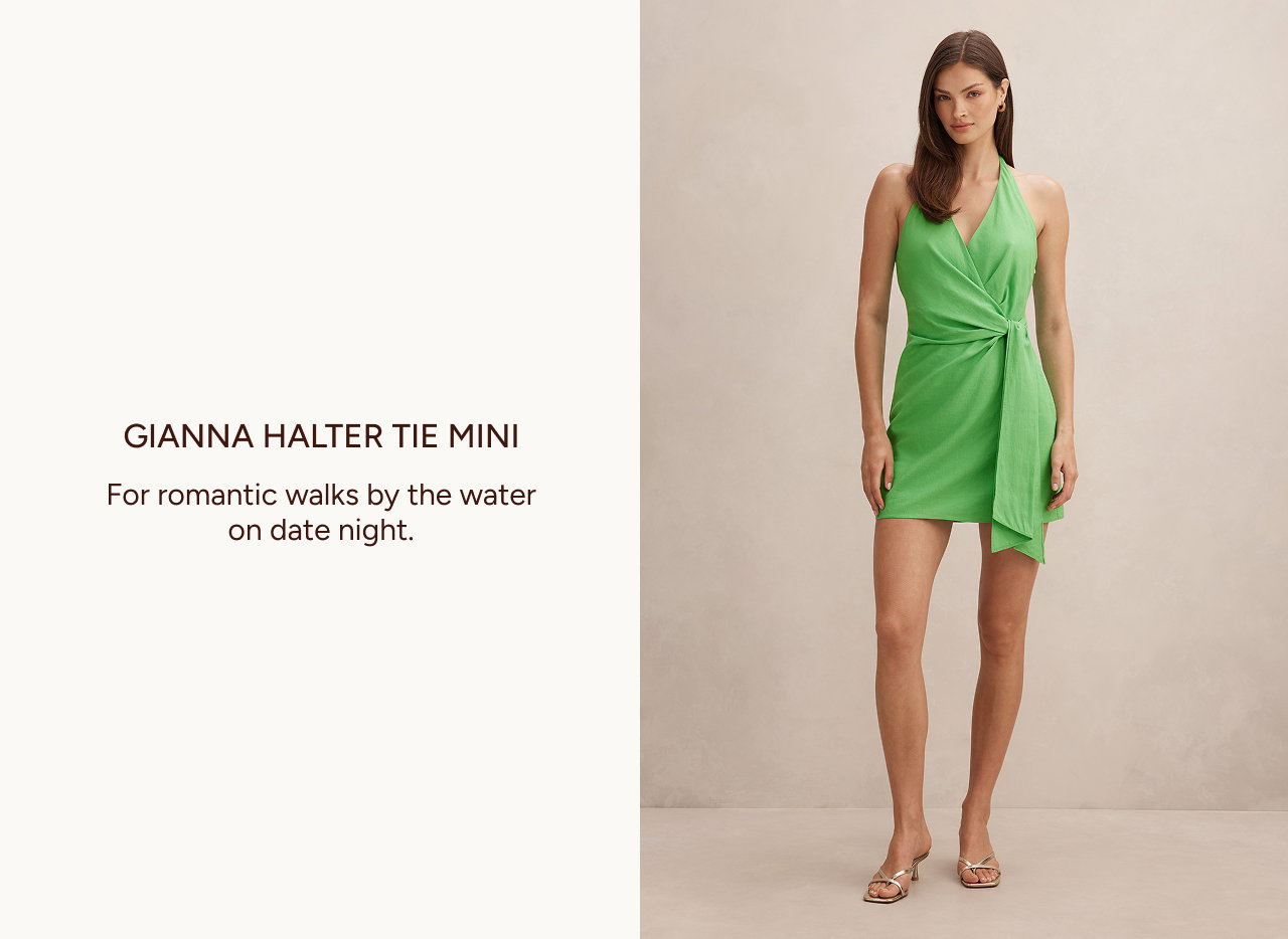 Gianna Halter Tie Mini