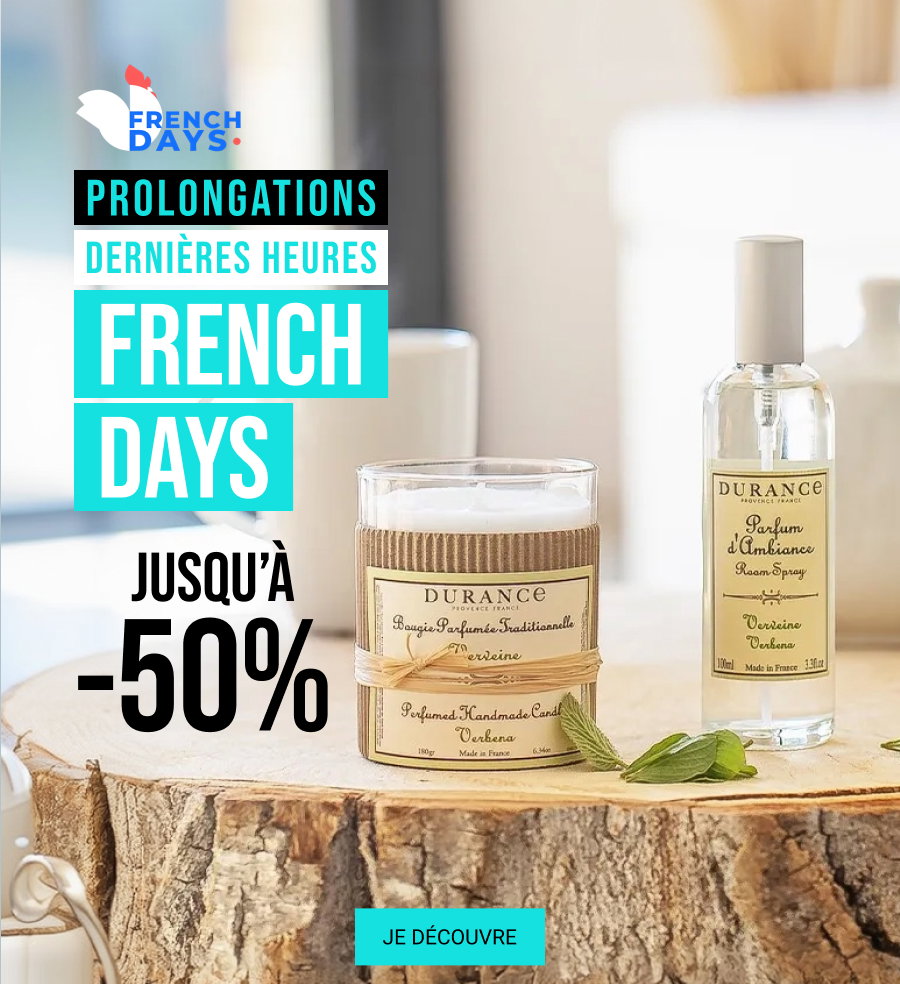 French Days  Prolongations  Dernières heures  Jusqu’à -50%
