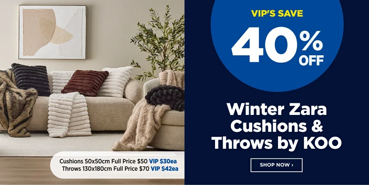 40% OFF Winter Zara Cushions & Throws by KOO
