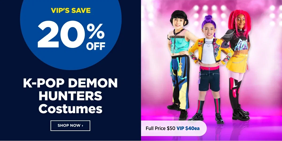 20% OFF K-POP DEMON HUNTERS Costumes