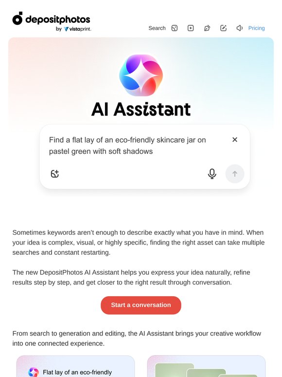 Introducing the AI Assistant: a new way to search, edit, and create content