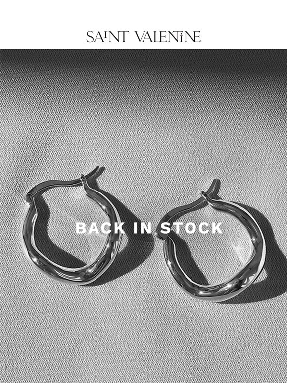 Back in stock, briefly