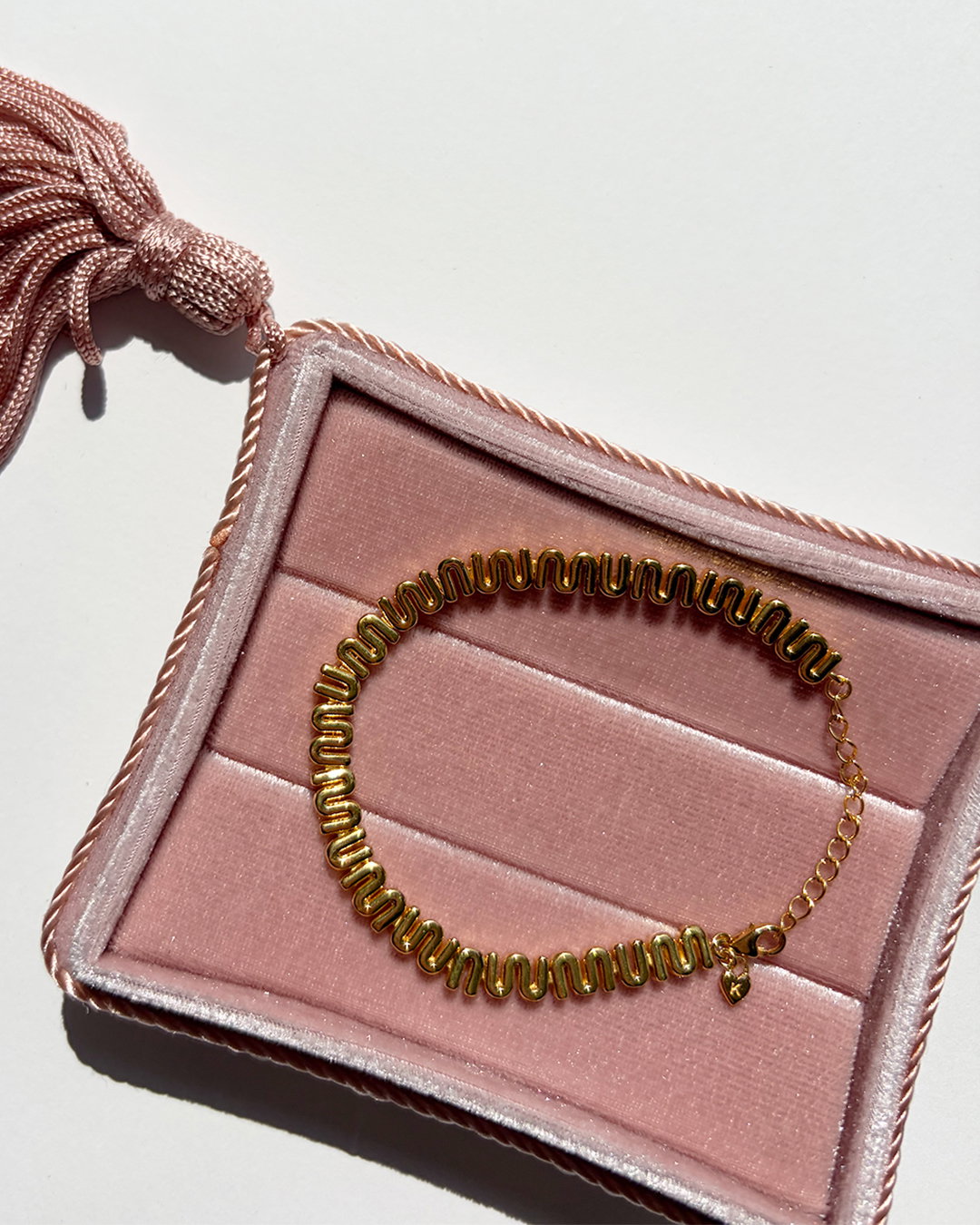 Velvet Jewellery Box - Petal