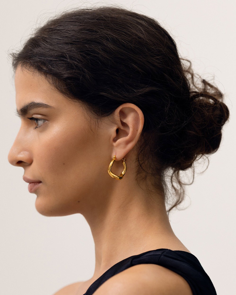 Wabi Sabi Hoops - Gold
