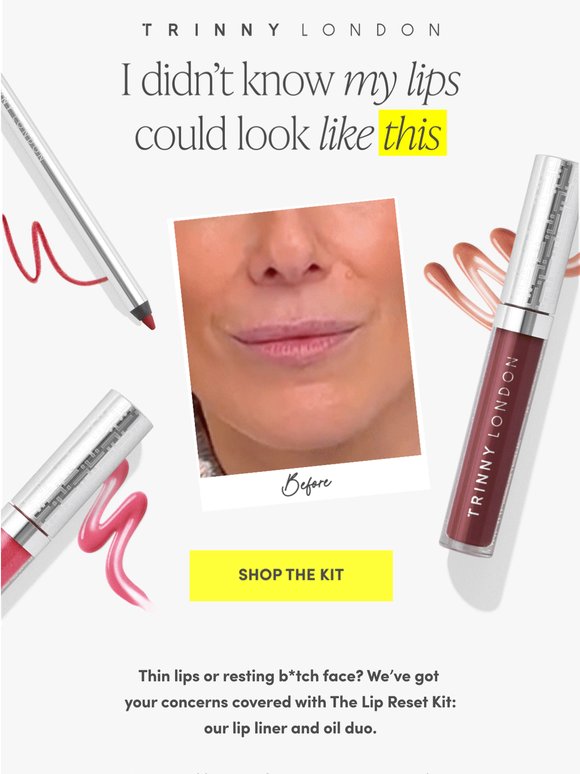 Introducing: The Lip Reset Kit