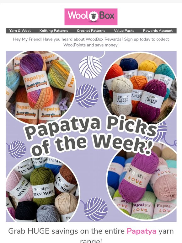 Grab Your Papatya Yarn Savings Now! 🎉
