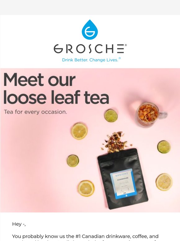 {Tea lovers} Meet your new lineup!