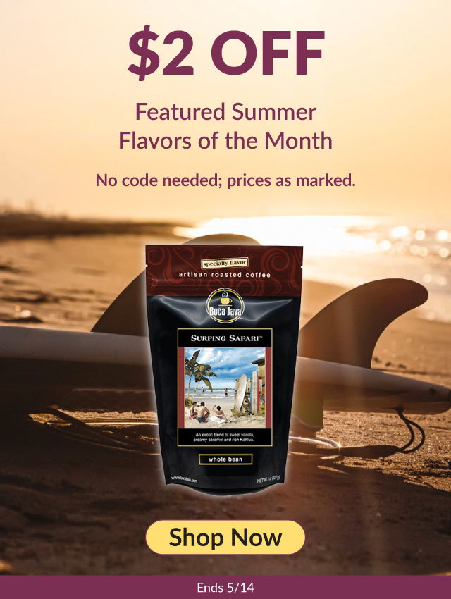 Summer Coffee Sale
