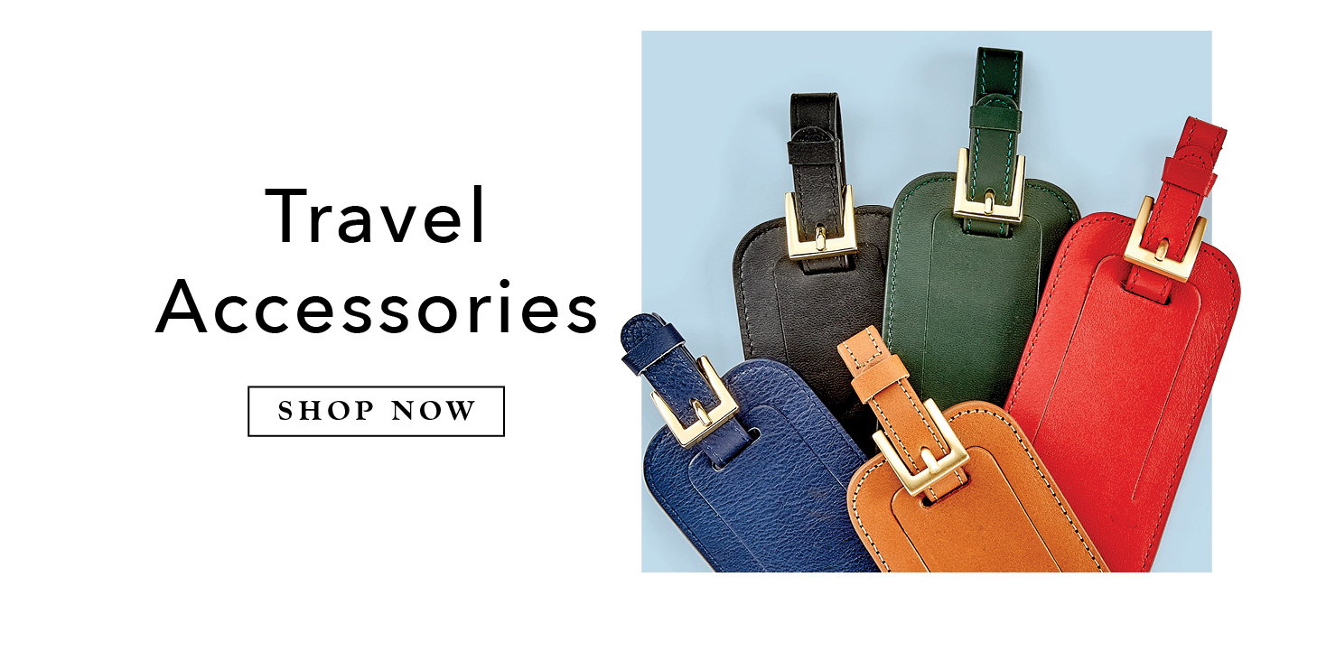 Travel Accessories. Shop Now