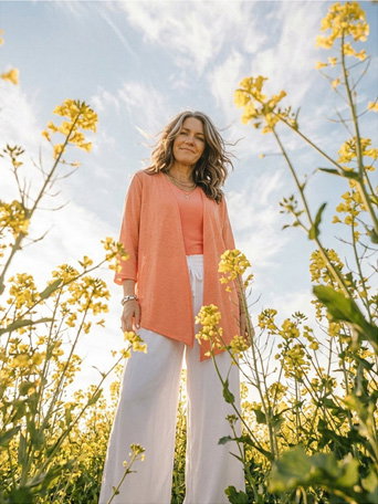 Sleeve Open Front Cardigan