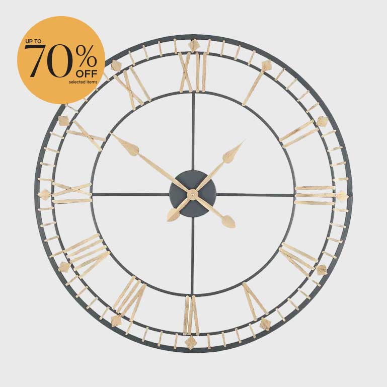 Oversized Clock