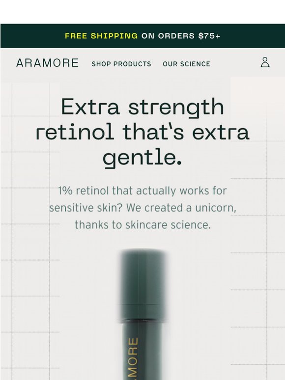 Finally, retinol made for sensitive skin
