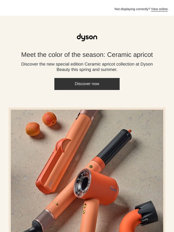 Dyson Beauty’s color of the season