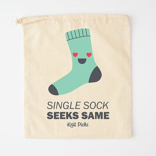 Image of Single Sock Project Bag