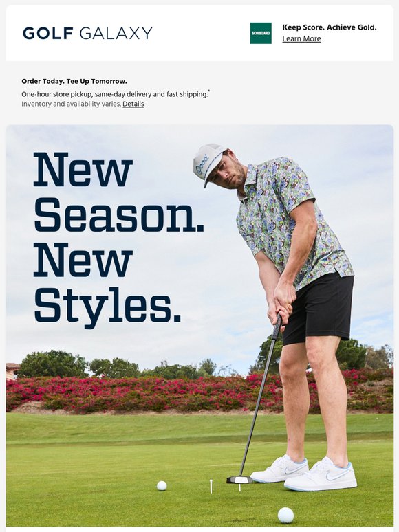 Elevate your look & your game! 🤩