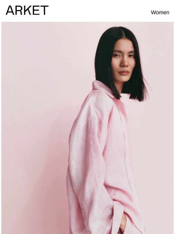 Relaxed yet refined linen