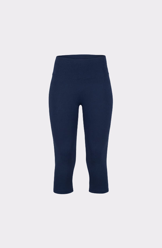 Soft Capri Leggings Navy
