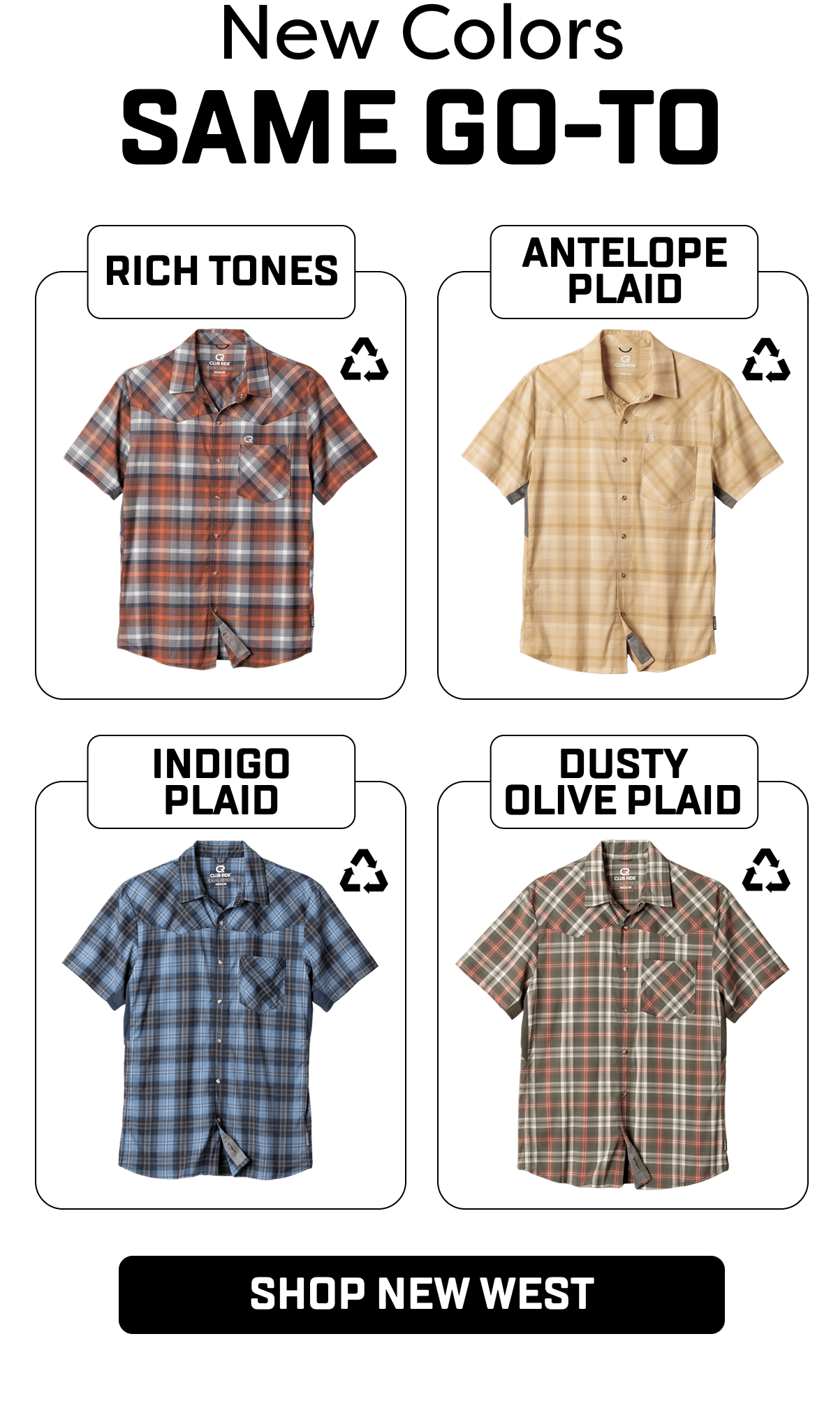 New Colors. SAME GO-TO