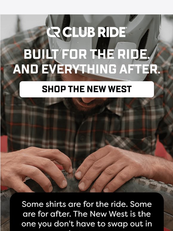 The shirt that rides like a jersey