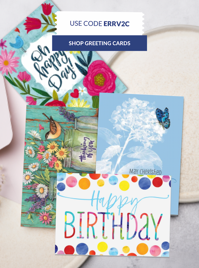 Use code ERRV2C {Shop Greeting Cards]
