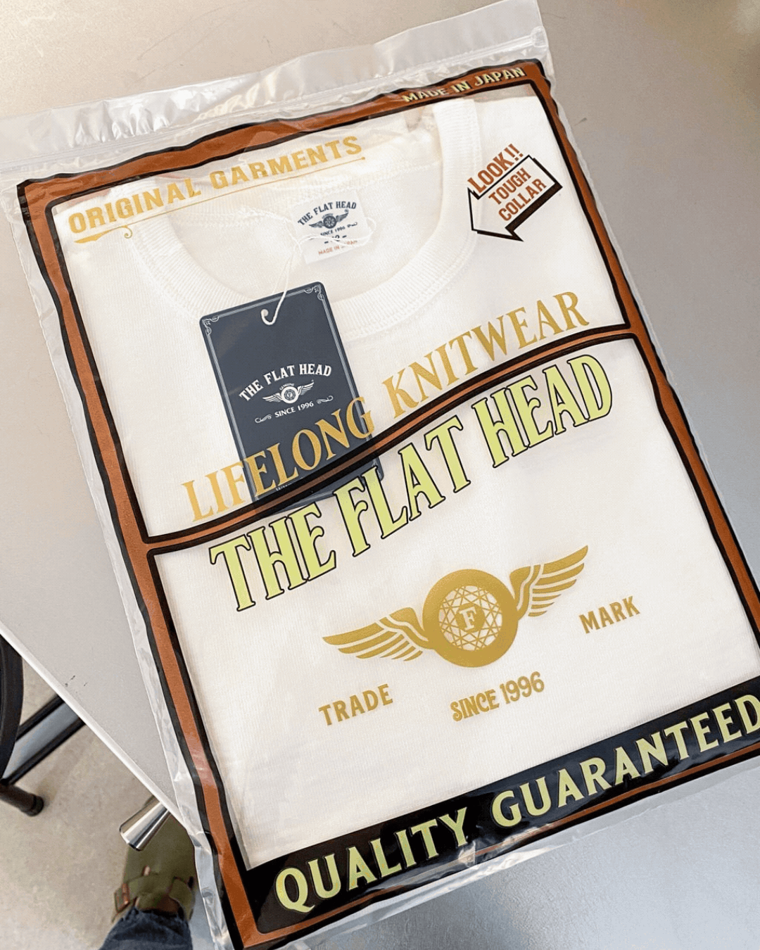 TFH ultraheavyweight loopwheeled t-shirts