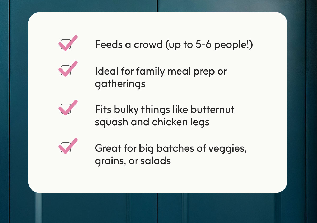 12-Cup Deep Dish uses