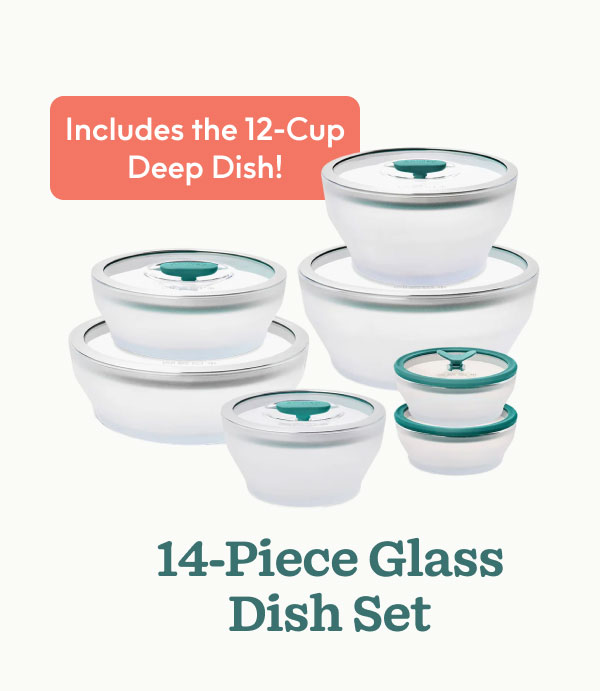 14-Piece Glass Dish Set