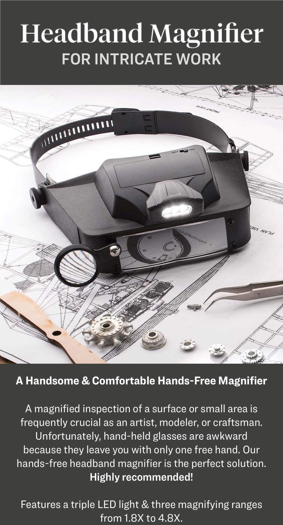 headband magnifier
