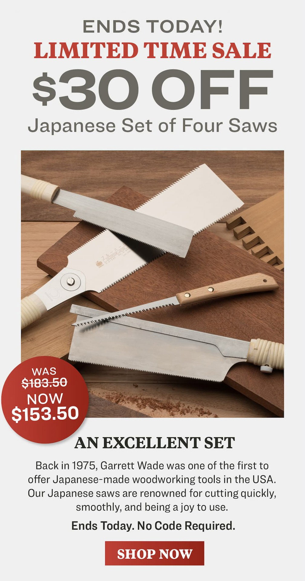 Japanese Set of 4 Saws