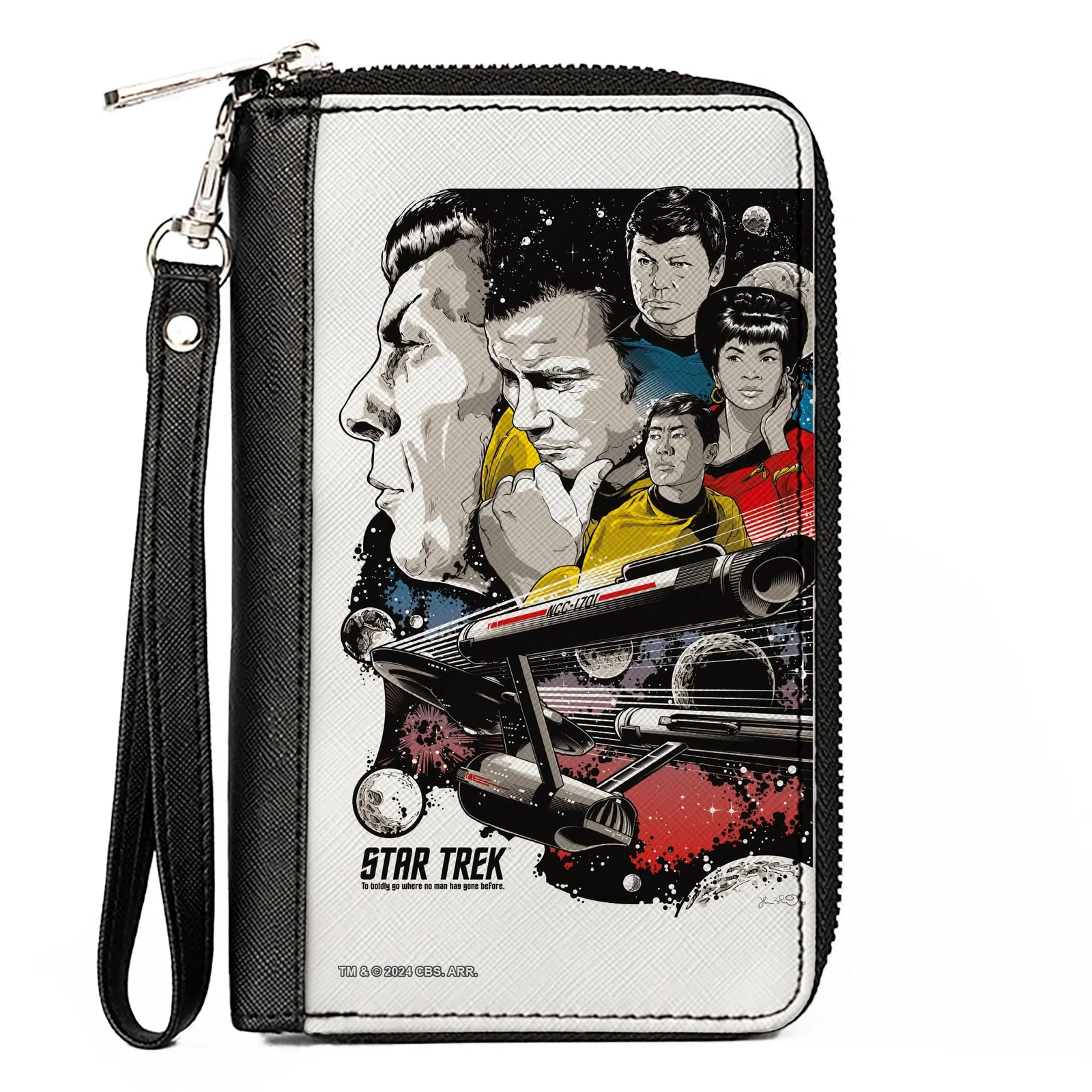 Image of Crew and Enterprise Zip Wallet