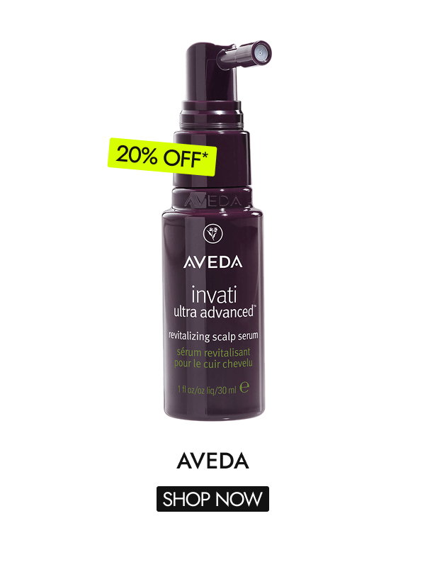 AVEDA Invati Ultra Advanced Scalp Revitalizing Serum. Shop Now.