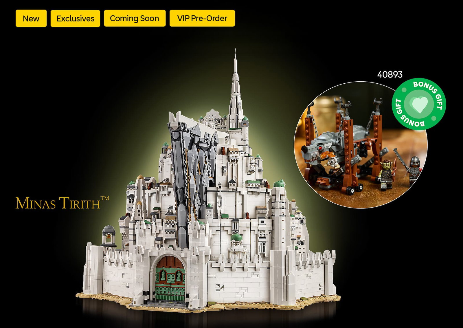 LEGO® Icons The Lord of the Rings: Minas Tirith™