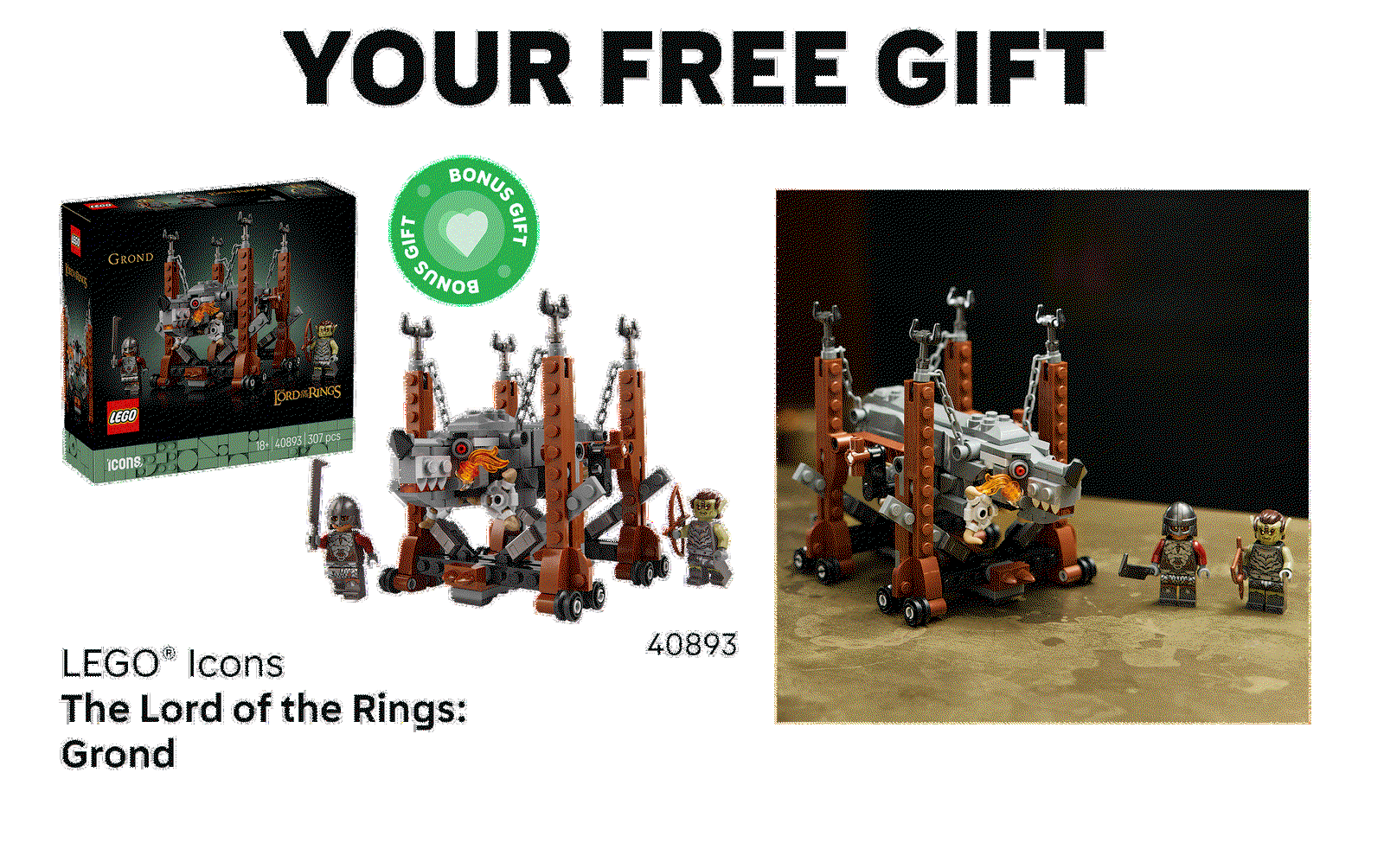 LEGO® Icons The Lord of the Rings: Grond