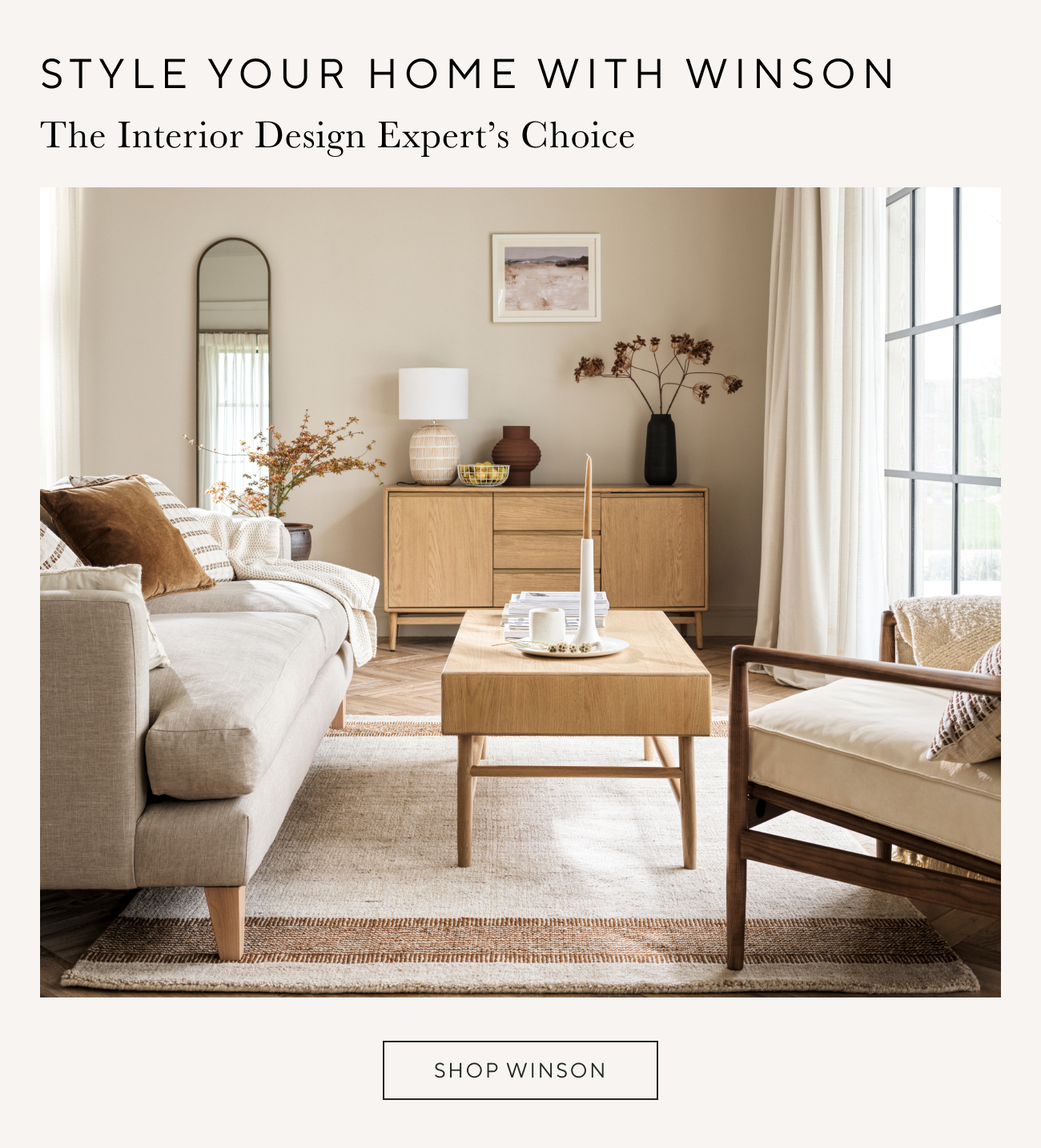 Style your home with Winson - Shop Winson