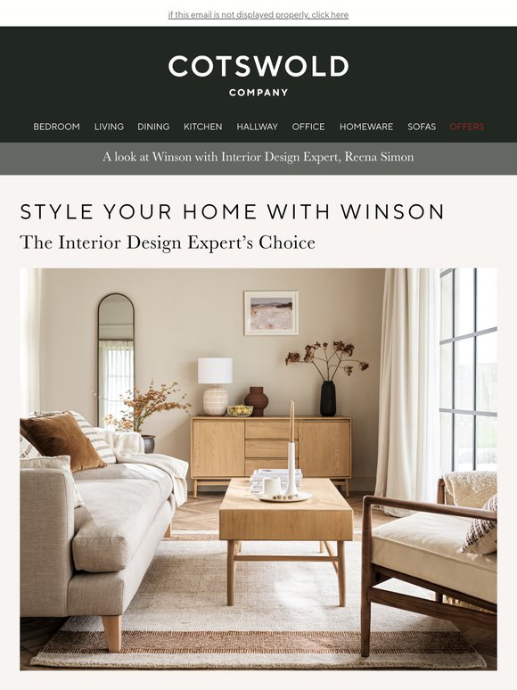 Explore Winson with award-winning Interior Design Expert, Reena Simon