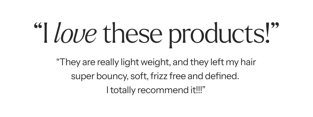 curl confidence backed by real reviews